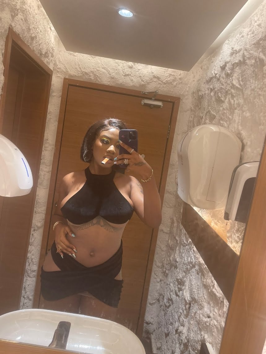 Everyone here is just looking at me - BBNaija's Angel writes as she shares photos of outfit she wore out