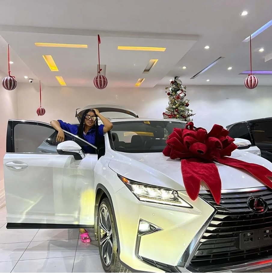 Reality TV star, Liquorose acquires first car, a Lexus SUV as New Year’s gift