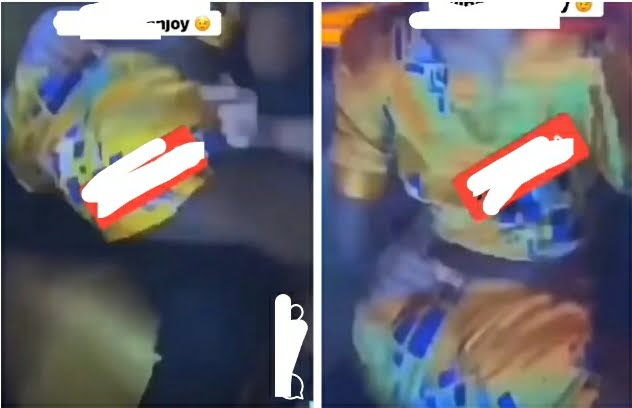 Slay Queen Rides Oyibo Man In A Club And Nearly Sends Him To His Death [WATCH]