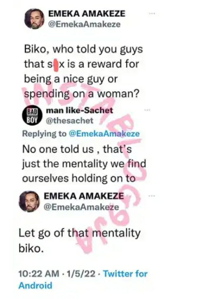 S3x Is A Reward For Spending On A Woman, Who Told You? — Emeka Amakeze, Actor, Takes on Men